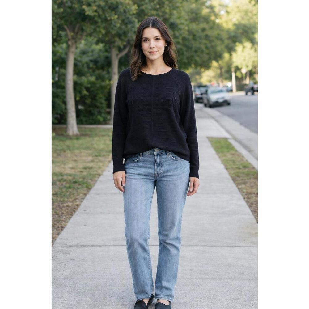 Oui Ribbed Knit Sweater - Size‎ 10